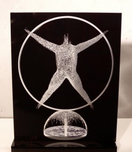 "Uomo di Vitruvio”, 2012 