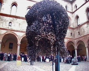 CASTELLO SFORZESCO, Cortile della Rocchetta, Milano 2000