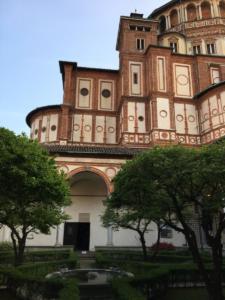 BASILICA SANTA MARIA DELLE GRAZIE - PICCOLA SACRESTIA DEL BRAMANTE, Milano 2019 - Anna Santinello